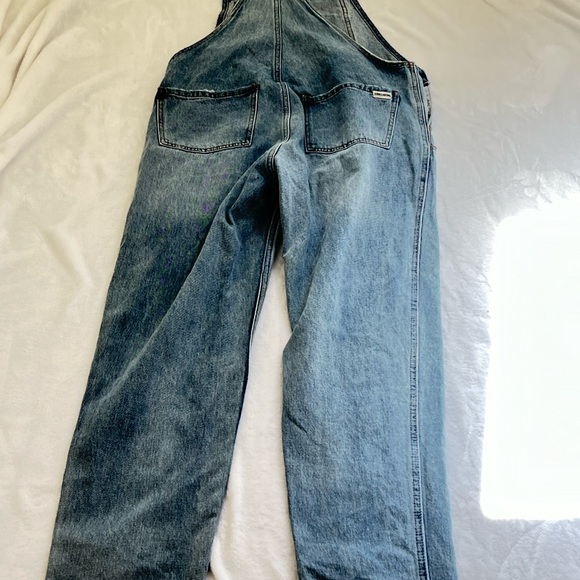 BILLABONG All Over High Waisted Vintage Overall denim size 28 - Picture 15 of 16